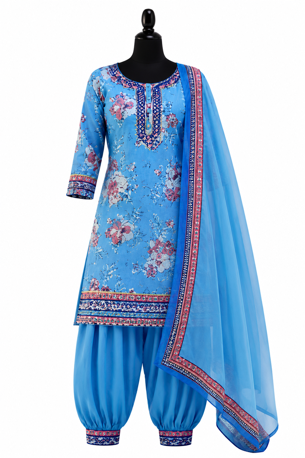 Blue 3 Piece Suit